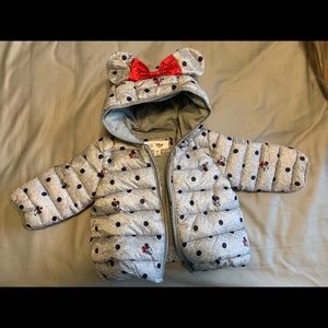 GAP Disney baby winter coat 6-12m